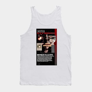 monkey d luffy streetwear one piece manga Tank Top